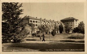 Bulgaria Varna The Balkan Tourist hotel Vintage RPPC 08.49