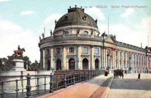 Kaiser Friedrich Museum, Berlin, Germany, early postcard, unused