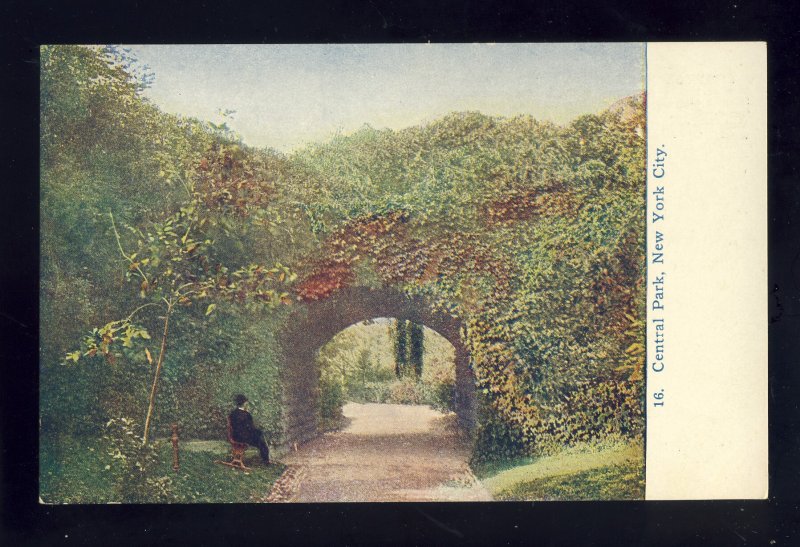 New York City, New York/NY Postcard, View Of Central Park