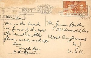 Elbow Beach South Shore Bermuda Postcard