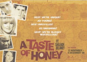 Sally Lindsay A Taste Of Honey 2008 Salford Theatre Play Postcard