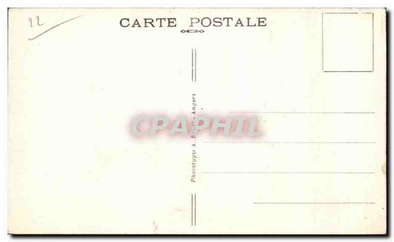 Old Postcard Perros Guirec Cave Trestrignel