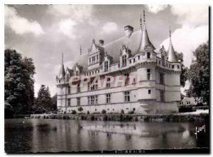 Modern Postcard Azay le Rideau Indre et Loire Chateau