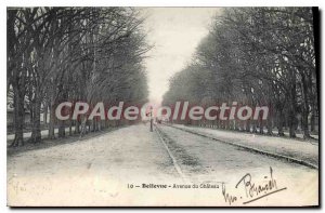 Postcard Old Bellevue Avenue du Chateau