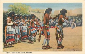 Native American Hopi Indians Performing the Snake Dance, Fred Harvey