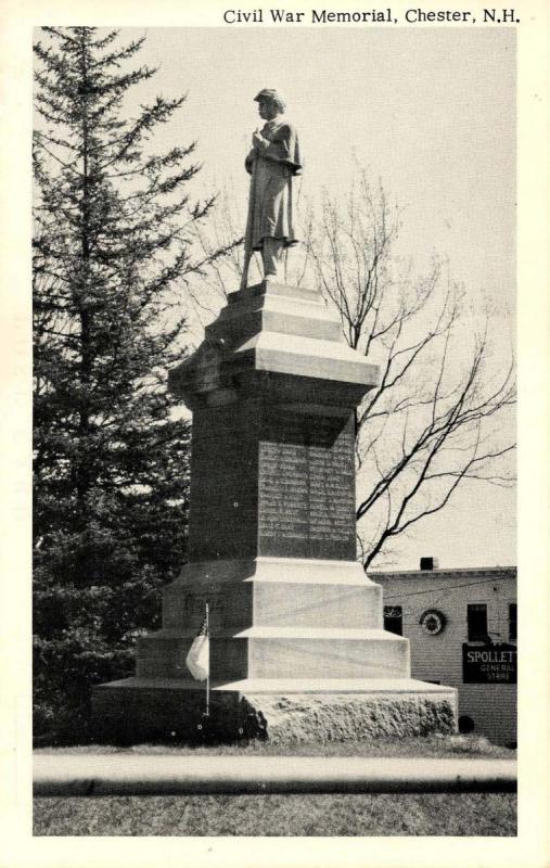 NH - Chester. Civil War Memorial