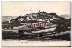 Old Postcard Vezelay General view