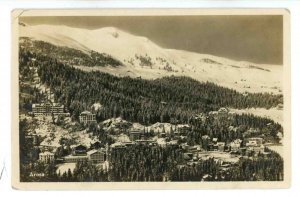 Switzerland - Arosa. Bird's Eye View  RPPC