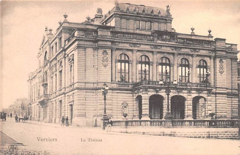 Le Theatre Verviers Belgium Unused 