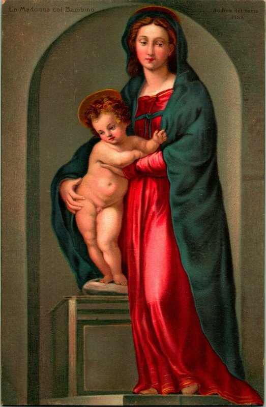 Madonna Mary Et Enfant Jésus - Par Stengel & Co Sans 29779 Litho - Religieux