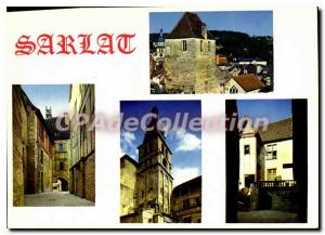 Postcard Modern historic town Sarlat