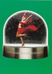 Advertising Happy Holidays From Express World Brand Fashions and Gifts