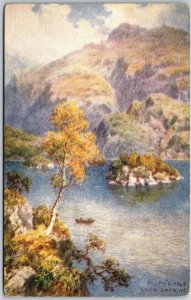 Ellen's Isle Loch Katrine West Trossachs Land Of Mountain & Floods Postcard