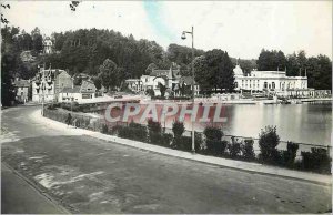 'Modern Postcard Bagnoles de l''Orne A corner of Lake and Casino'