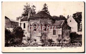 Old Postcard Laon The Templar chapel