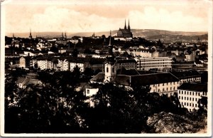 Czech Republic Brno Celkovy Pohled Brunn RPPC C027