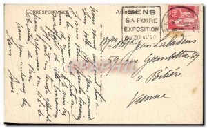 Old Postcard Sens L & # 39Hotel City