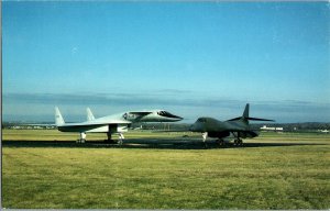 Rockwell Int B-1A North American SB-70 Valkyrie USAF Museum OH Postcard I71
