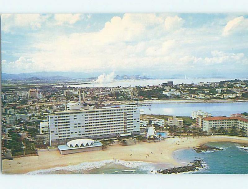 Unused Pre-1980 HOTEL SCENE San Juan Puerto Rico PR B0435