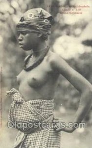 Afrique Occidentale Jeune Soussou African Nude Unused 