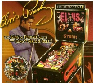 Elvis Presley Pinball FLYER 2004 Original NOS Game Art The King Of Rock And Roll 