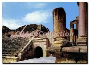 Postcard Modern Part Of Amphitheater Of Jerash