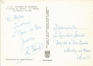 CPM Souvenir de Chantilly FRANCE (1014654)