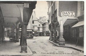 France Postcard - Dinan - Pillers Des Vieilles Maisons De La Rue - Ref 3919A