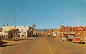 Street Scene Montpelier Idaho 1950s postcard