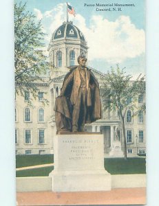 Divided-back MONUMENT SCENE Concord New Hampshire NH AE7848