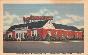 Pennsauken New Jersey The Holly House Restaurant Vintage Postcard AA71790
