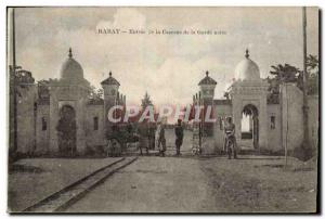 Old Postcard Rabat Entree Of Fire From The Black Guard Army