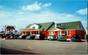 Tarry Restaurant Hwy 17 Near Camp Lejeune NC Vintage Postcard A47