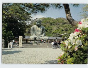 Postcard The Bronze statue of Amita-Buddha, Kamakura Daibutsu, Kamakura, Japan