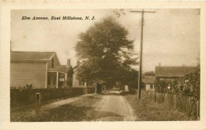 C-1910 Elm Avenue East Millstone New Jersey Nemis Postcard 10856