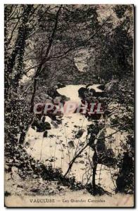 Old Postcard Vaucluse Les Grandes Cascades