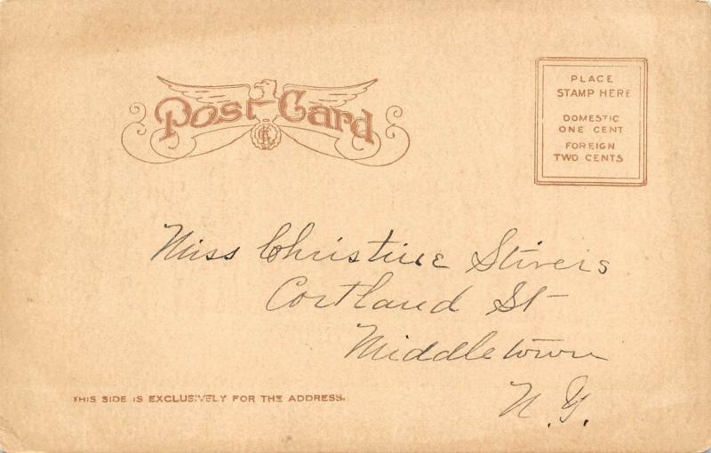 Cadet Barracks West Point New York c1906 Postcard 