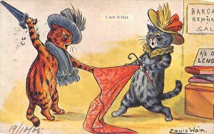 The Wrench Series Artist Louis Wain 1905 small crease bottom edge, minor corn...