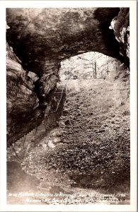 RPPC Historic Entrance to Mammoth Cave KY Vintage Postcard R80