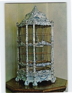 Postcard Delft Bird Cage, John and Mable Ringling Residence, Sarasota, Florida