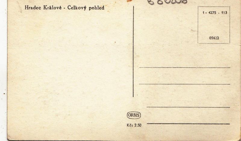 B80206  hradec kralove celkovy pohled czech republic  front/back image