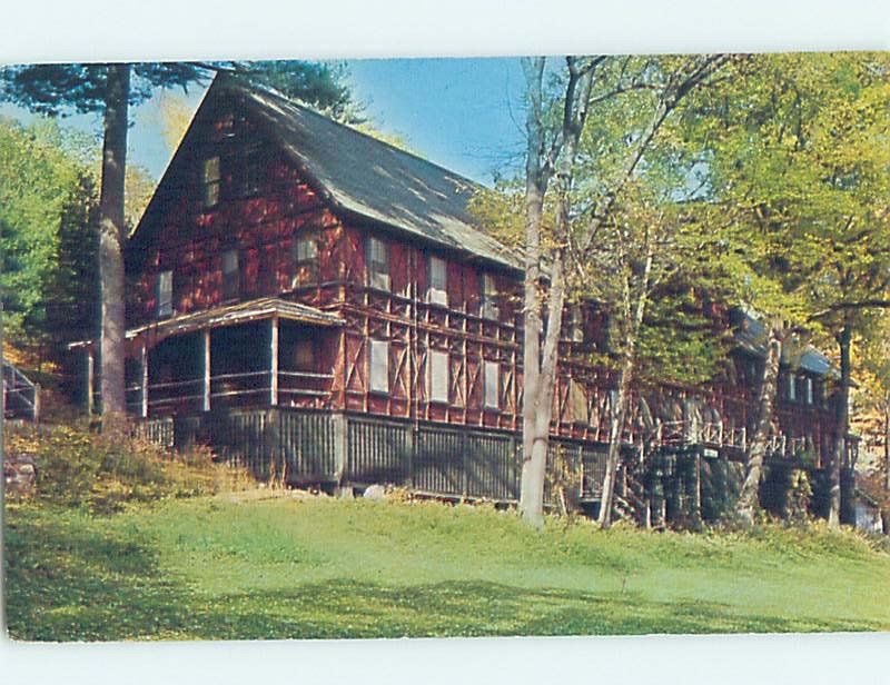 Pre-1980 RESORT SCENE Adirondacks - Silver Bay - Lake George New York NY AE2916