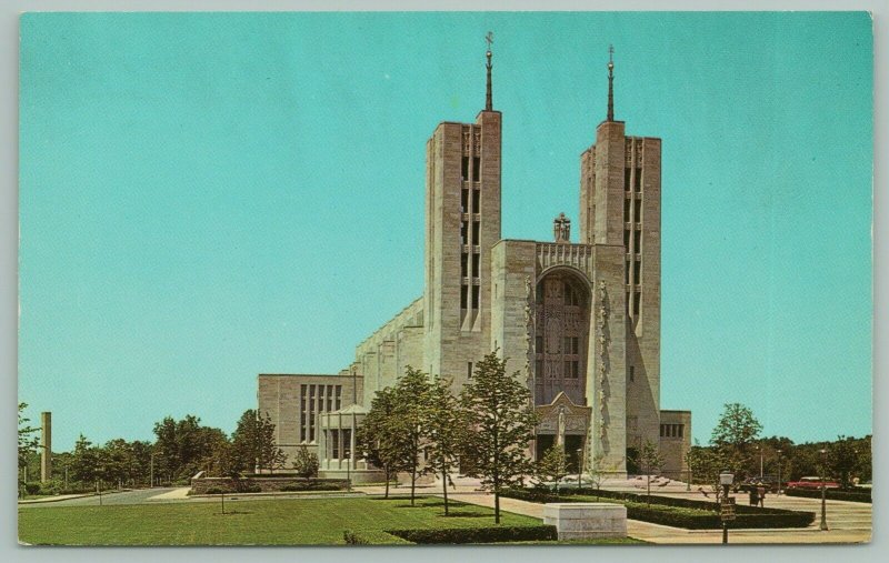 Baltimore Maryland~Cathedral of Mary our Queen~Catholic Church~c1950~Postcard 