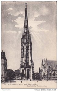 Saint-Michel Tower, Bordeaux (Gironde), France, 1900-1910s