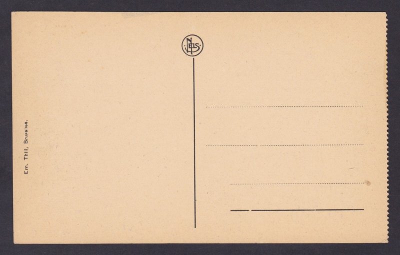 BELGIUM, Postcard, Dinant, Place d'Albeau, Mur Tschoffen, WWI