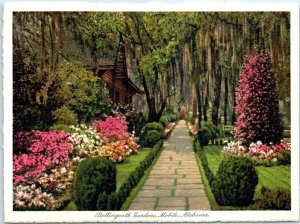 Postcard - Bellingrath Gardens - Mobile, Alabama