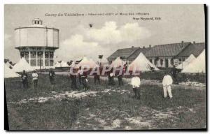 Postcard Old Chateau d & # 39eau Camp Valdahon Reservoir and Army Officers' Mess