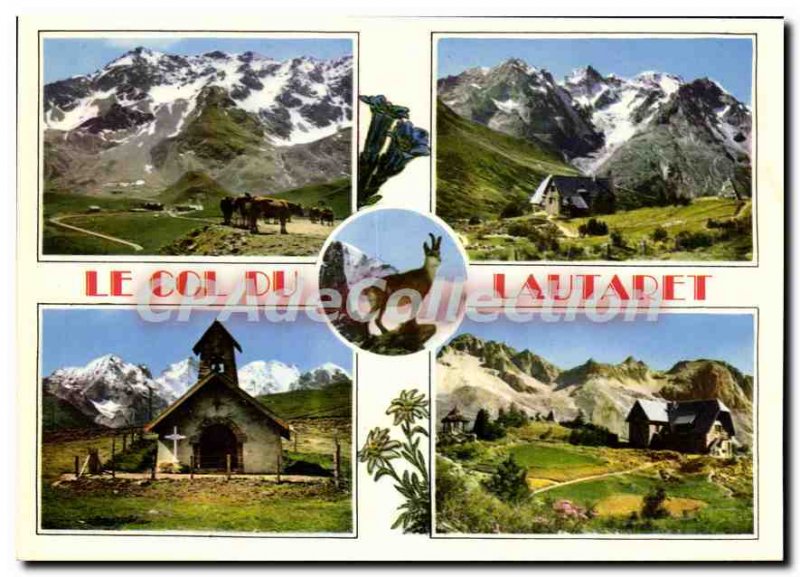 Postcard Modern Dauphine Bi Col du Lautaret