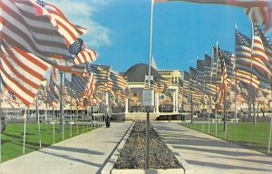 Avenue of Flags Central Park Fairfield, Iowa