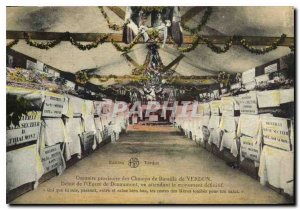 Old Postcard provisional Ossuary Battlefields of Verdun